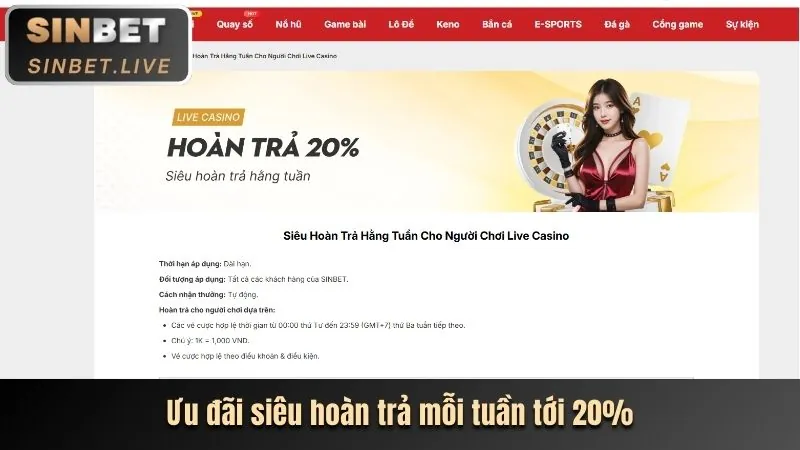 Ưu Đãi Hoàn Trả Cao Hơn